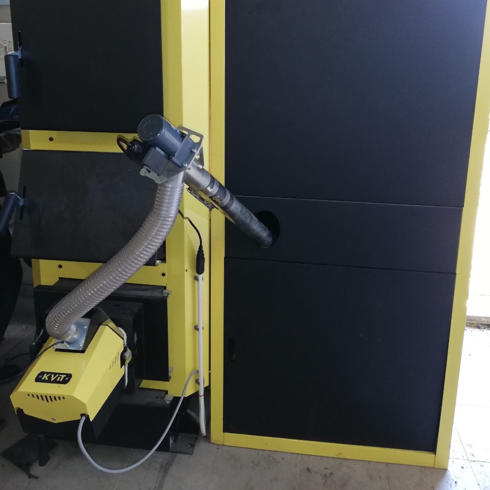 Kesselhaus mit KVIT Optima 30 kW Brenner