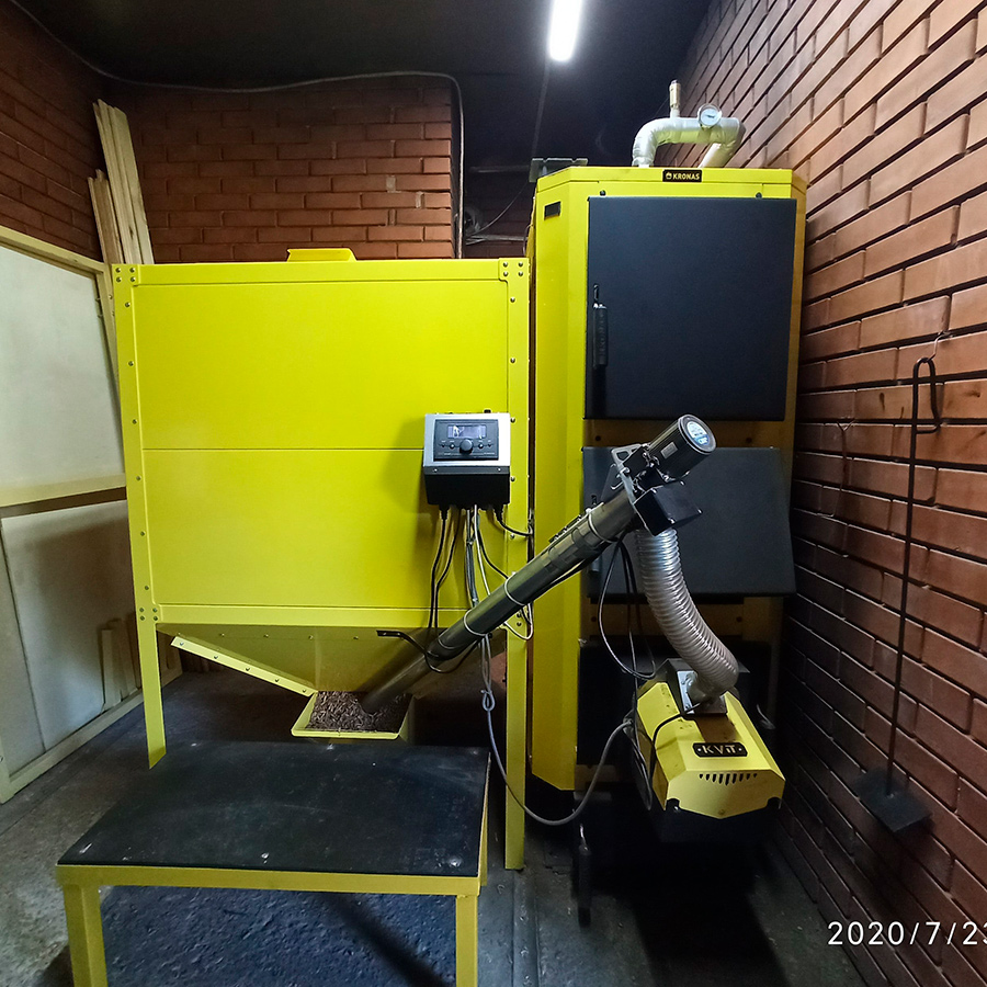Котельня з KVIT Optima P 50 кВт